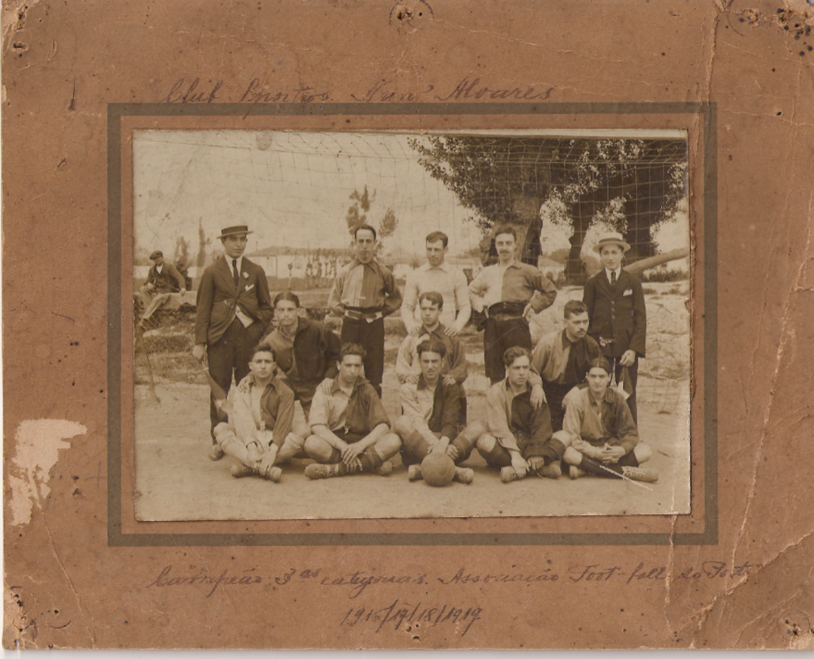 Equipe campeã das “terceiras categorias”, em 1917